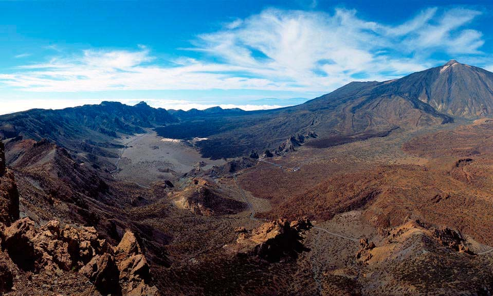 Le parc national du Teide pres de Adeje Paradise